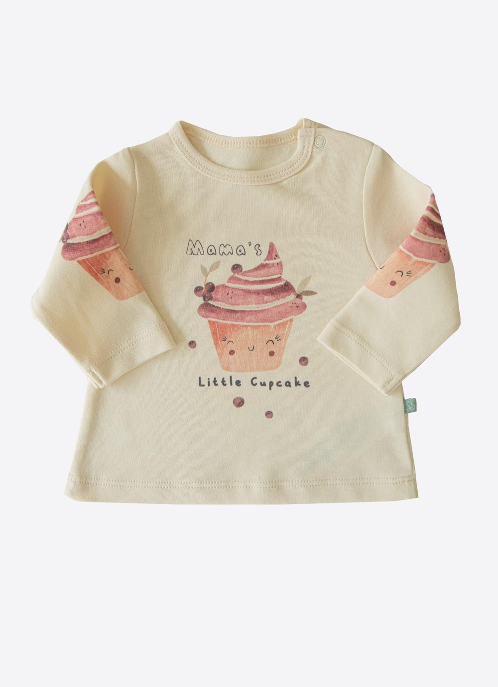 organik Little Cupcake 2li Takım Natural