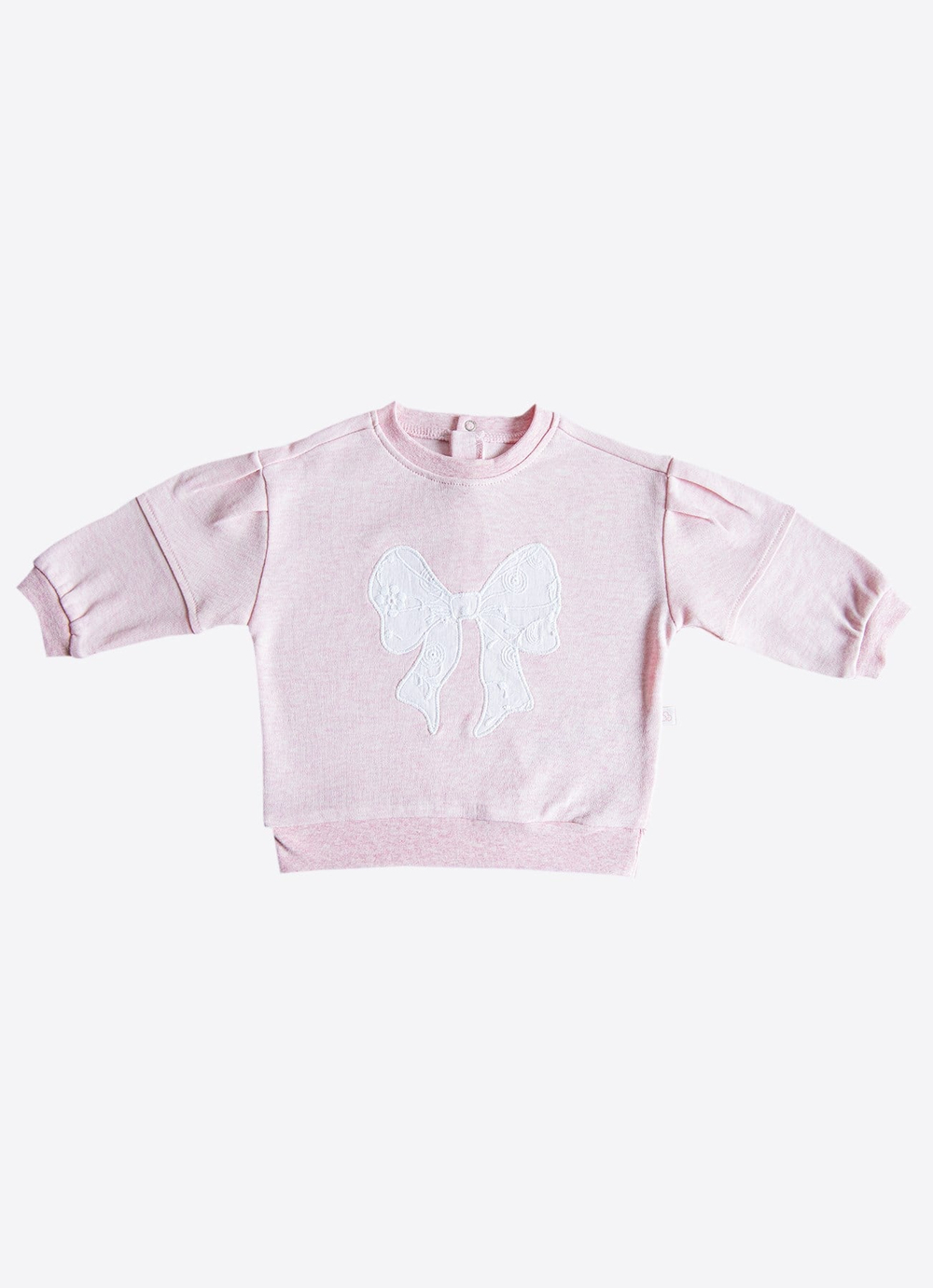 Organik Lovely Bow 2li Takım Pembe