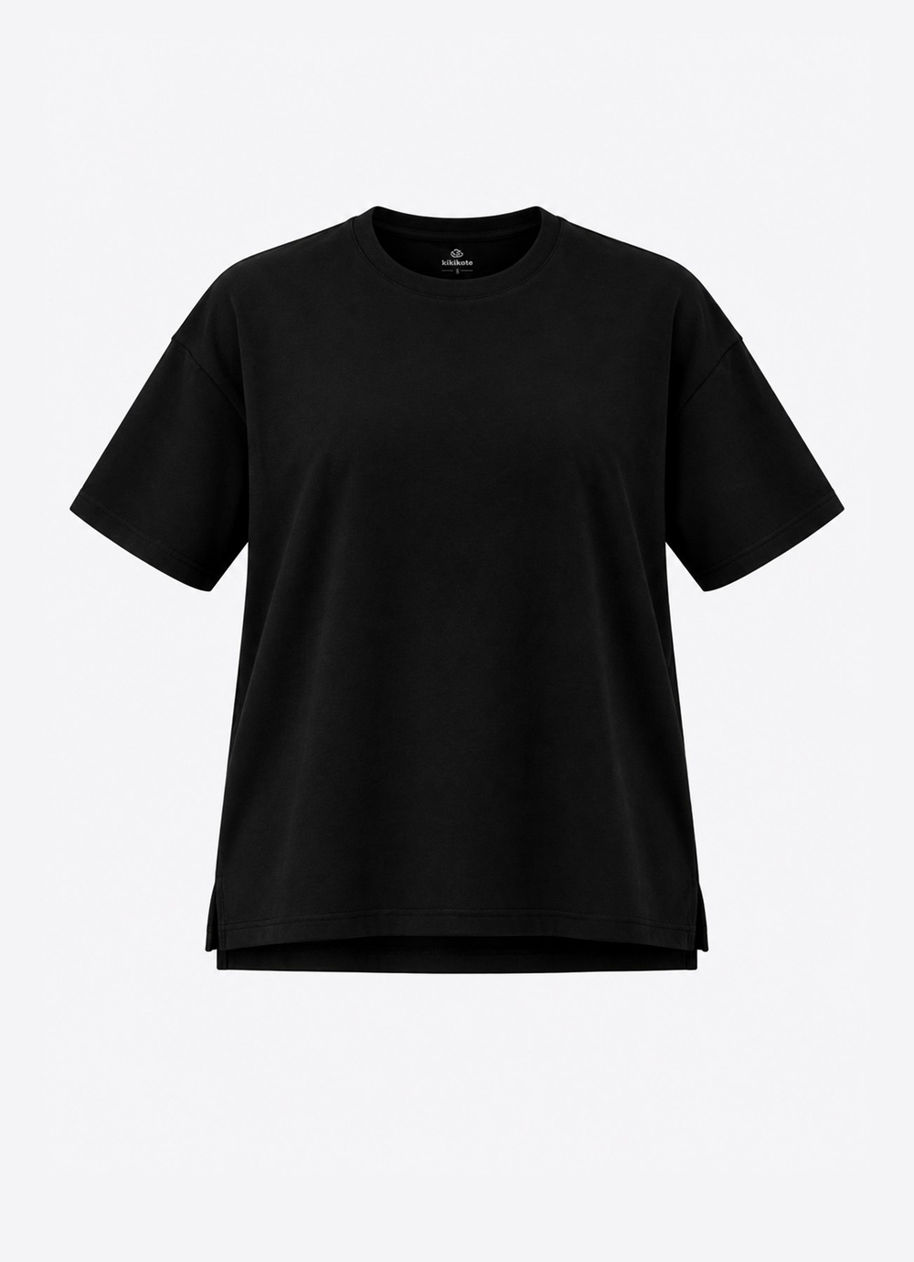 Organik Maya Owersize T-Shirt Siyah