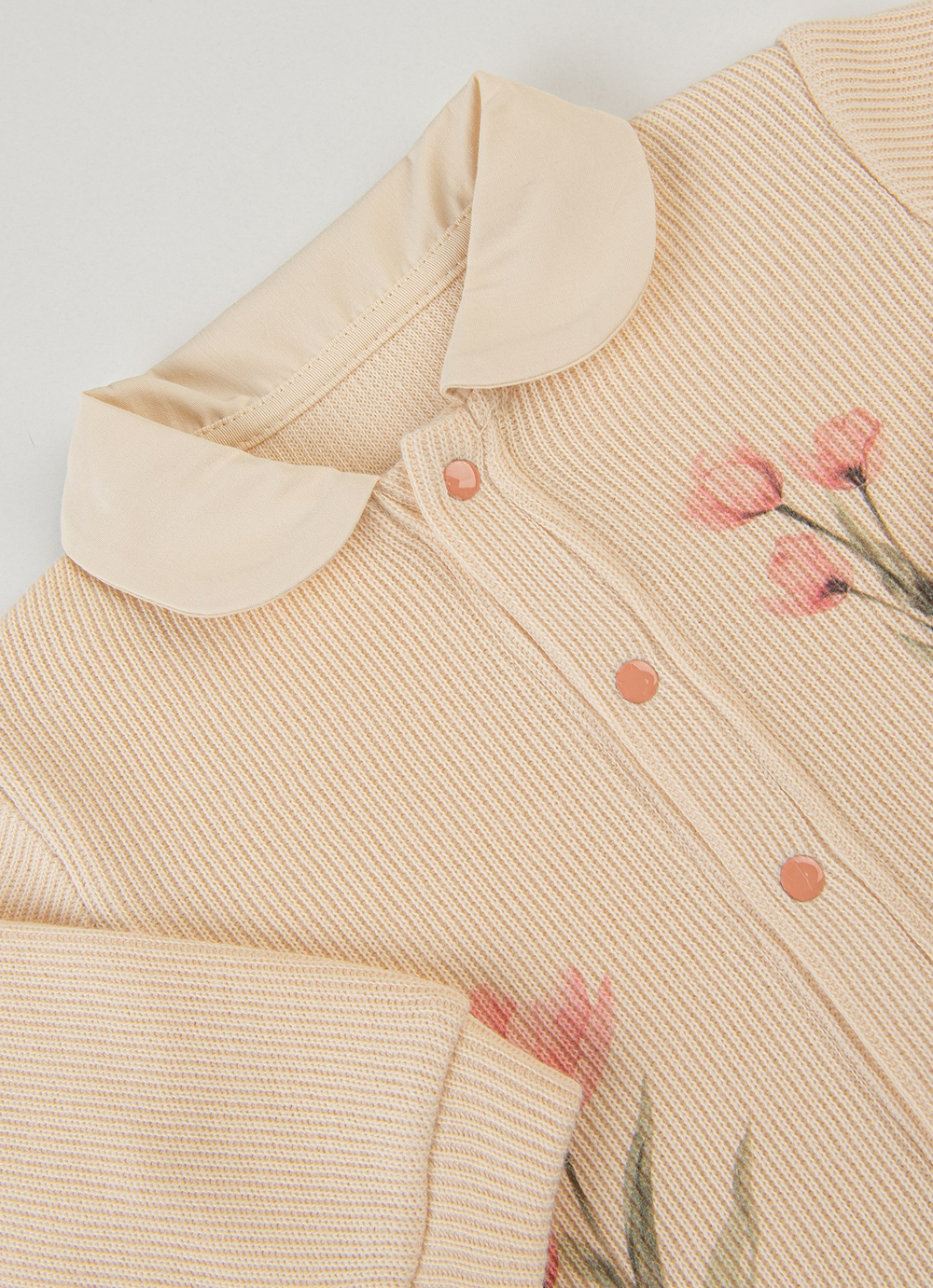Organik Meadow Hırka Bej