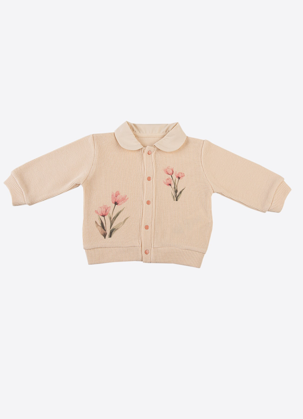 Organik Meadow Hırka Bej