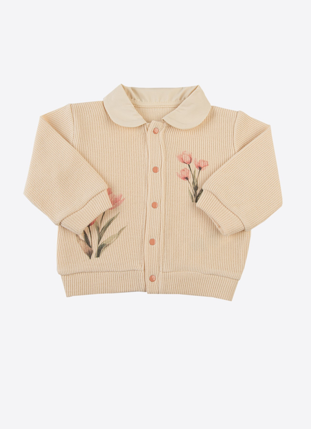 Organik Meadow Hırka Bej