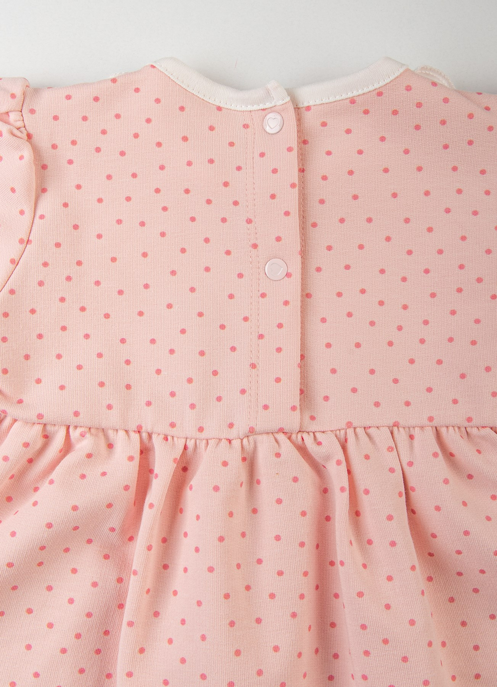 Organik Misty Elbise Pembe