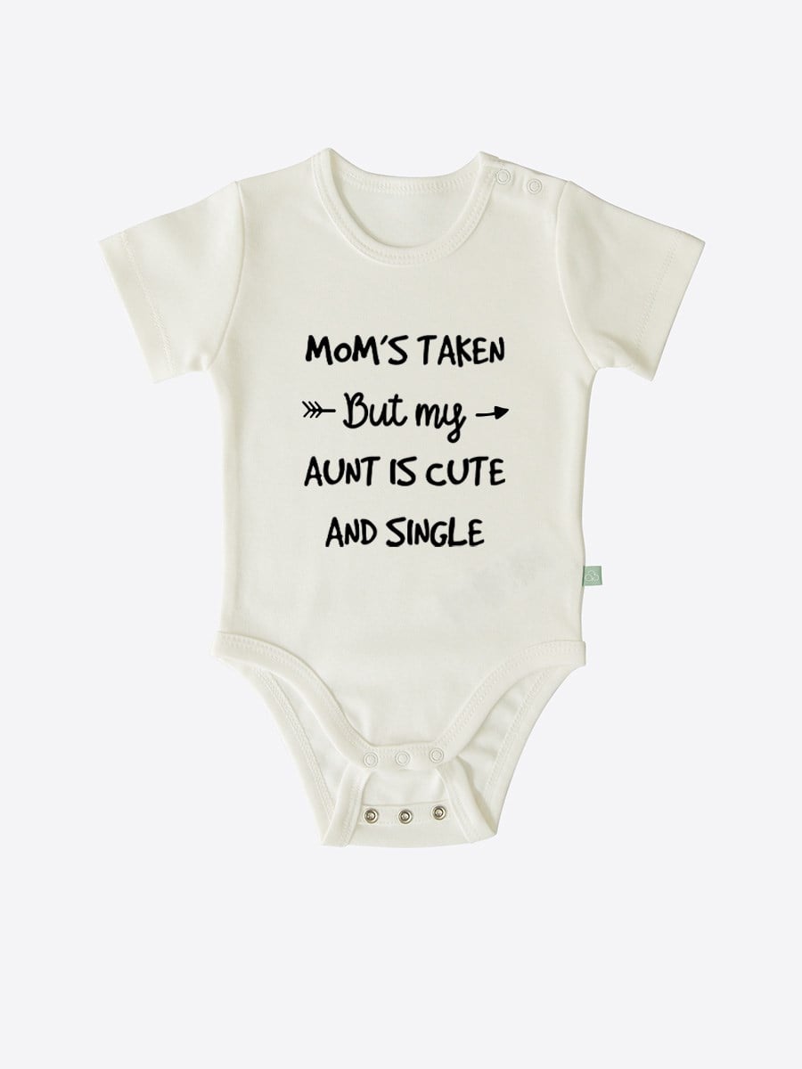 Organik Mom's Taken Kısa Kol Body