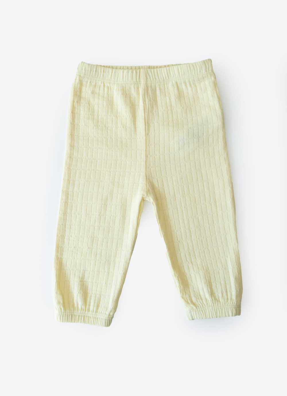 Organik Müslin Pantolon Sarı