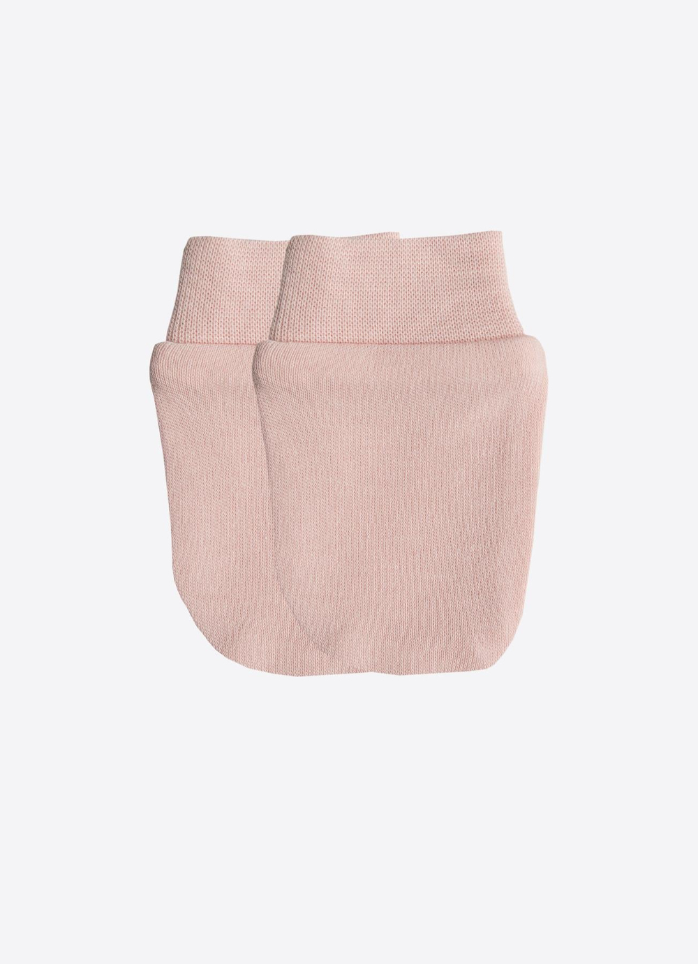 Organik New Basic 2li Eldiven Ekru-Pembe