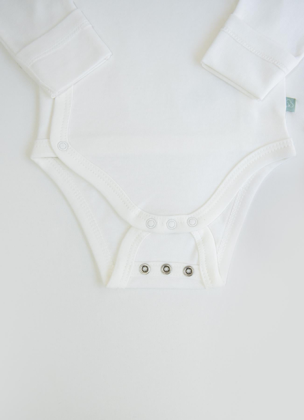 Organik New Basic Uzayan Kruvaze Uzun Kol Body Ekru