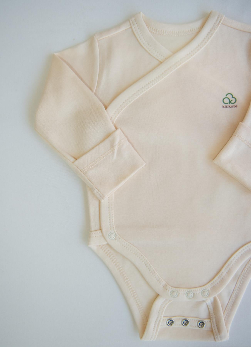 Organik New Basic  Uzayan Kruvaze Uzun Kol Body Natural