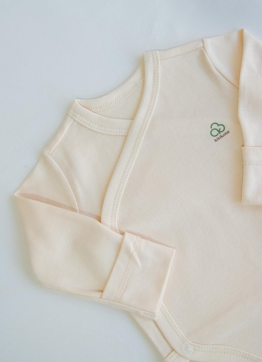 Organik New Basic  Uzayan Kruvaze Uzun Kol Body Natural