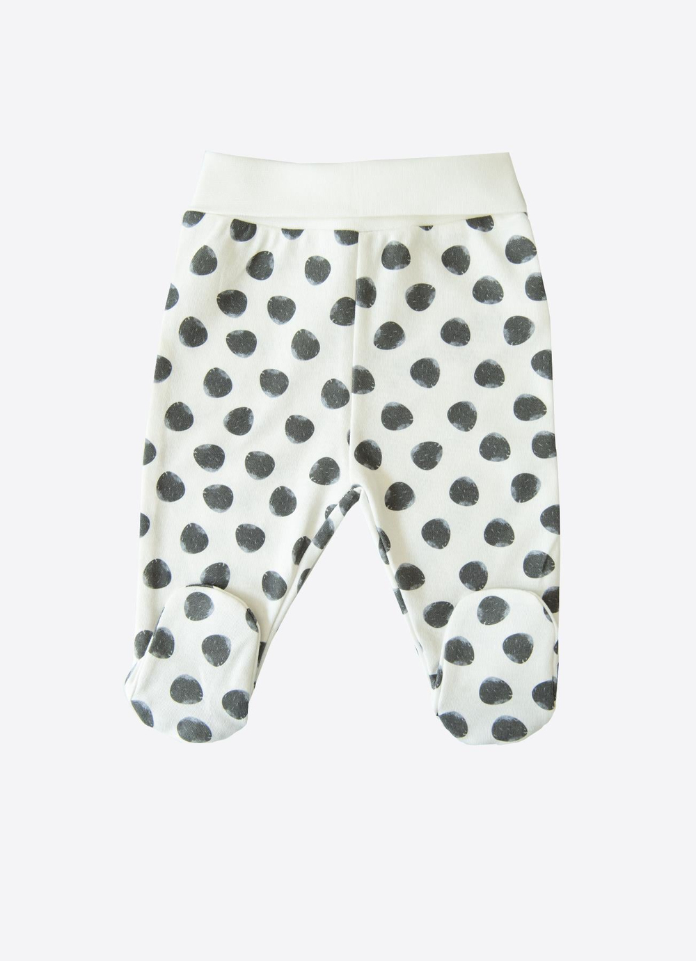 Organik Panda 4lü Zıbın Set Ekru