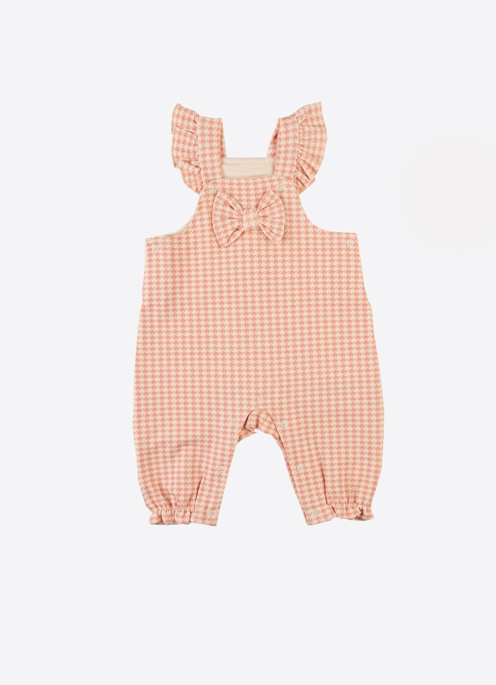 Organik Petite Salopet Pembe
