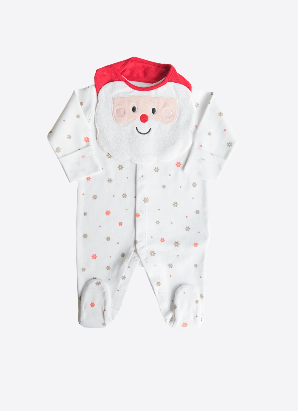 Organik Snow Flake 3lü Set Kırmızı