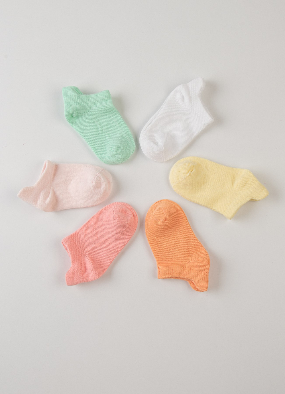 Organik Sunny Steps 6lı Çorap Pembe