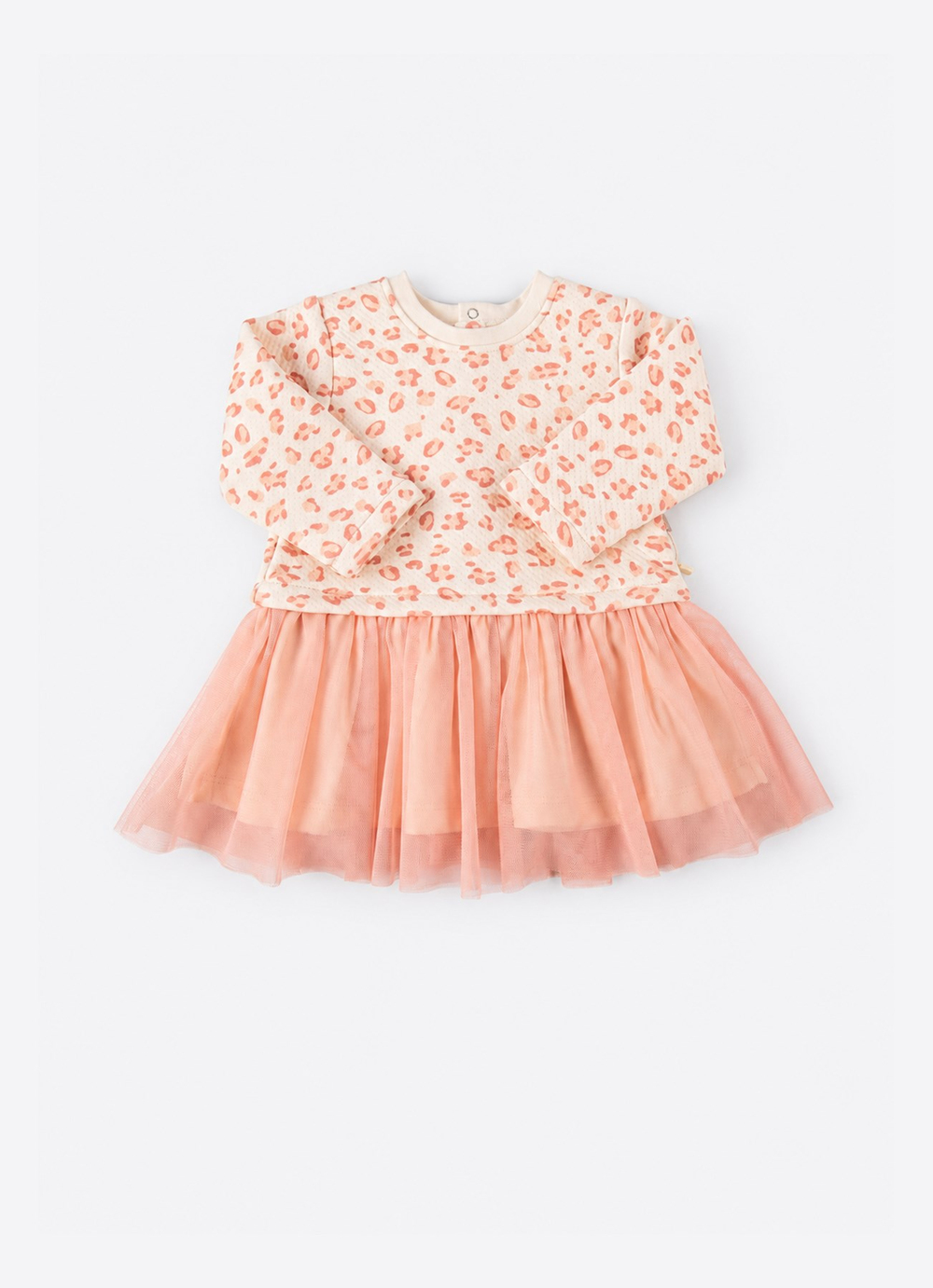 Pink Leopard Saç Bantlı Elbise Pembe