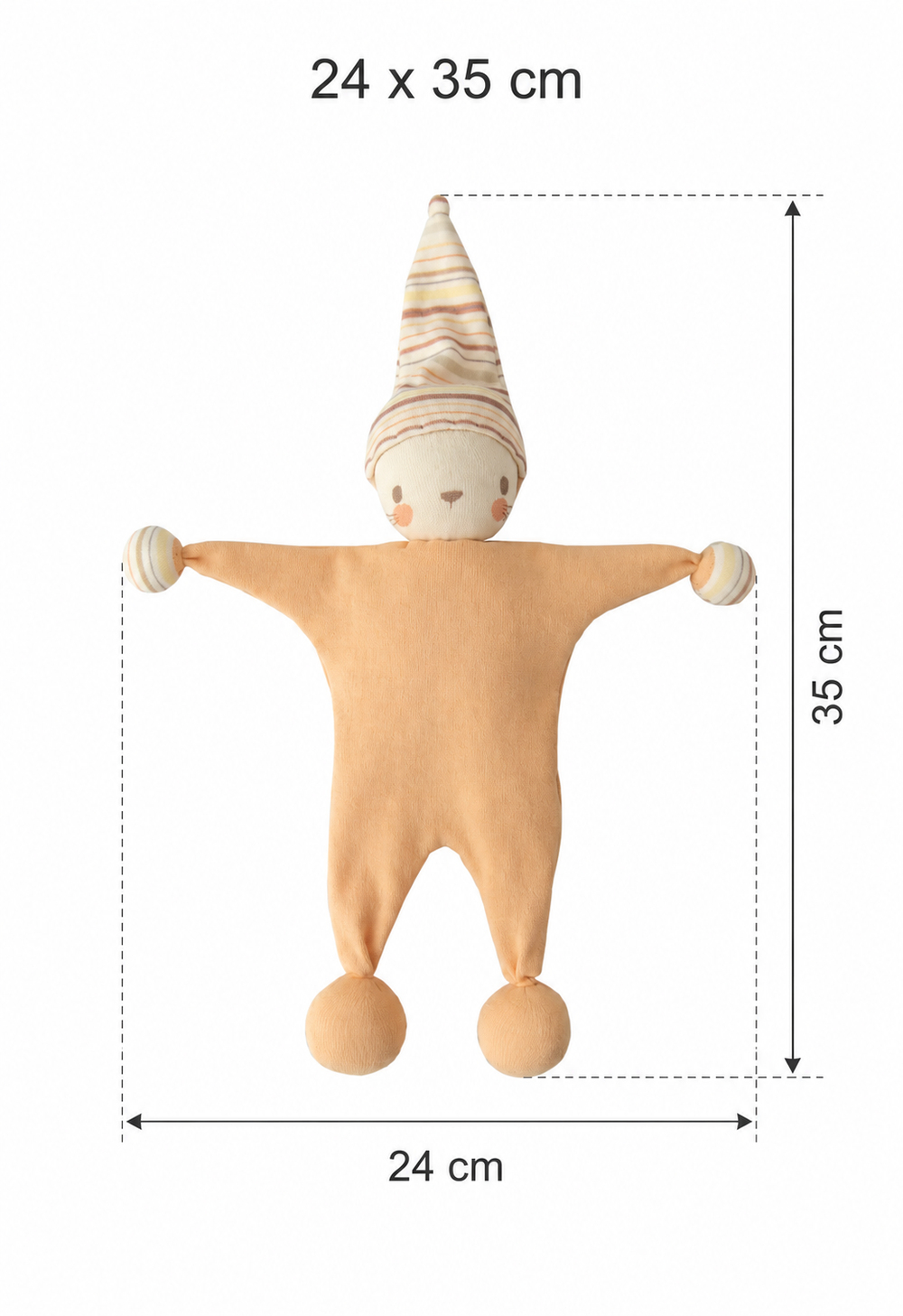 Tawky Uyku Arkadaşı Kavun 24*35 CM 