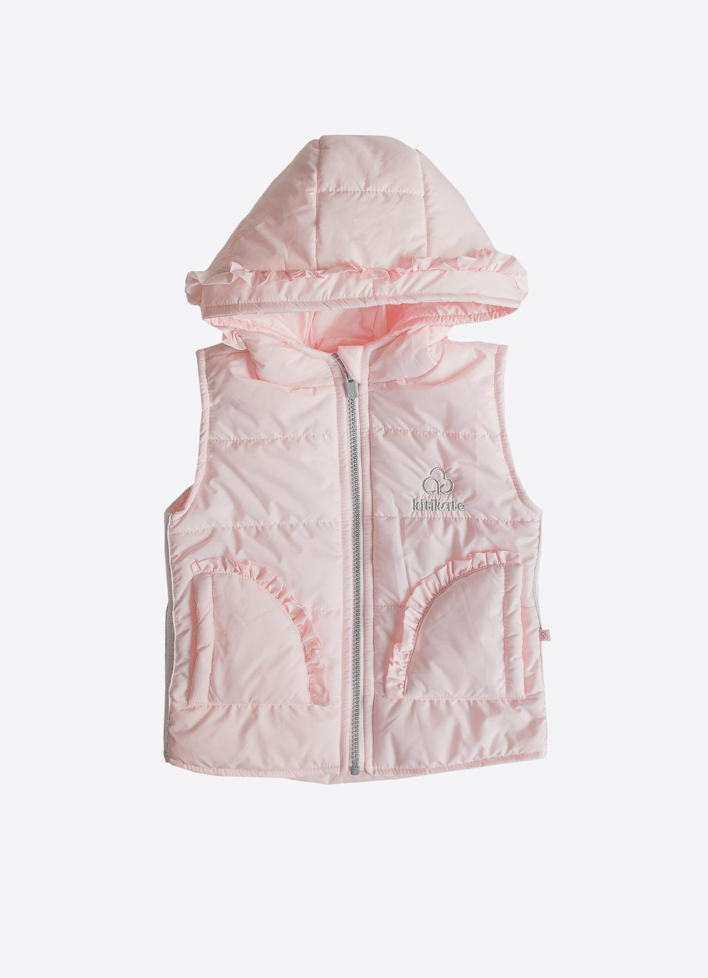 Velvet Yelek Pembe
