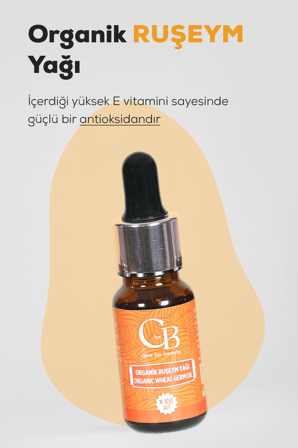 Organik Ruşeym Yağı/Organic Wheat Germ Oil