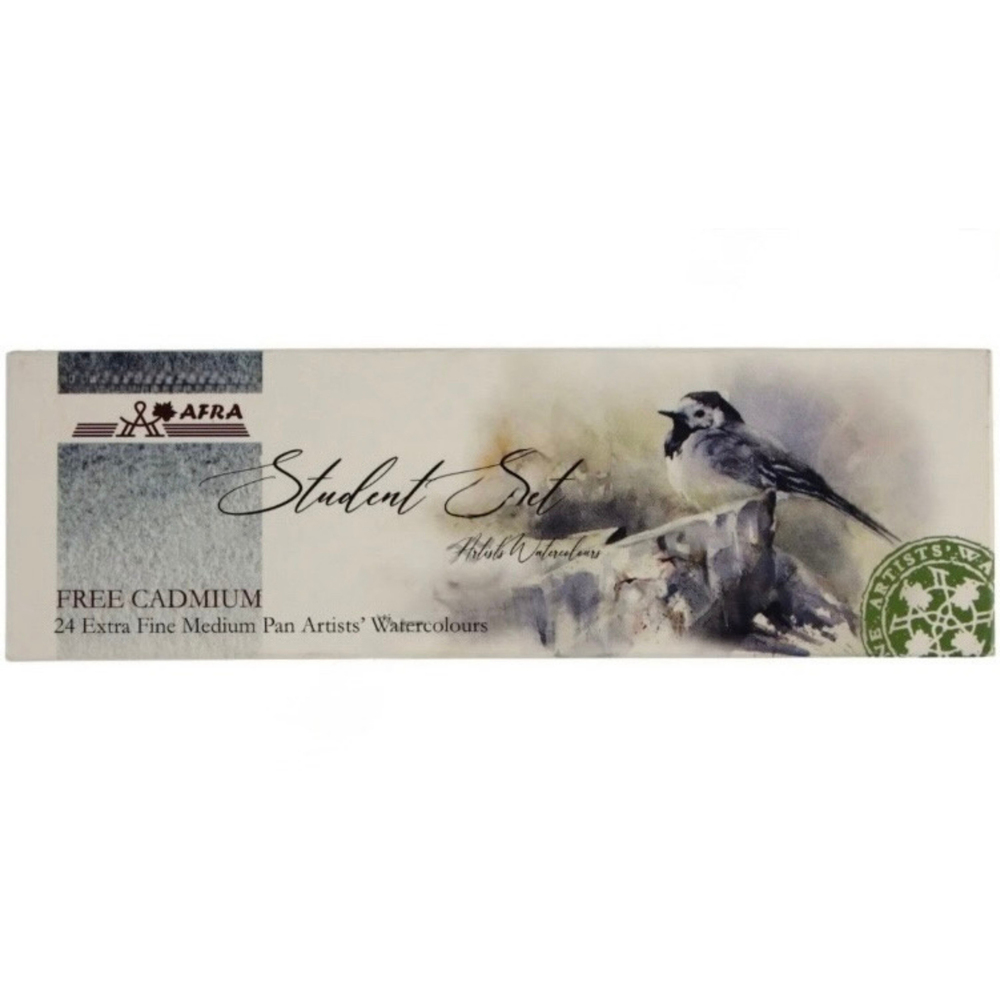 Afra Artists Water Colours Sulu Boya Tablet Seti 24'lü Student Set