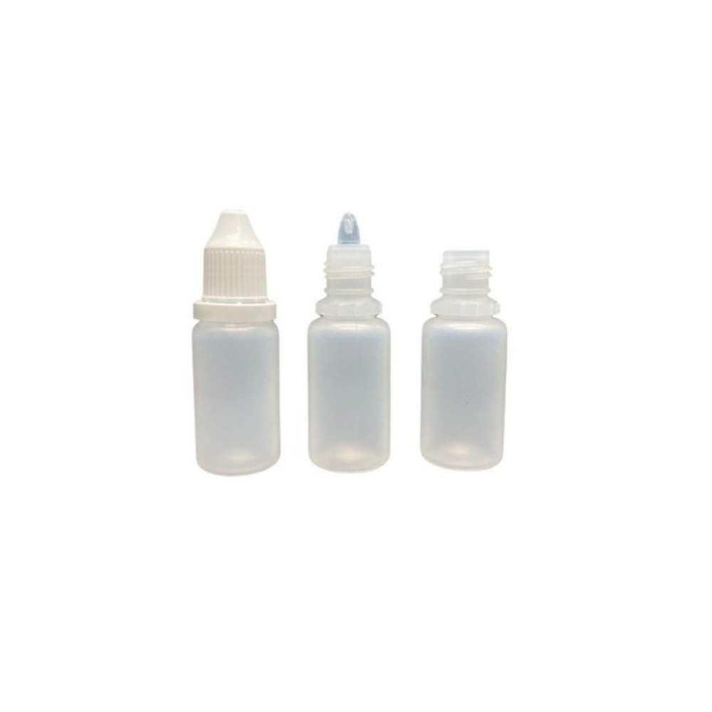 Akıtıcılı Kilitli Kapaklı Plastik Şişe 15ml