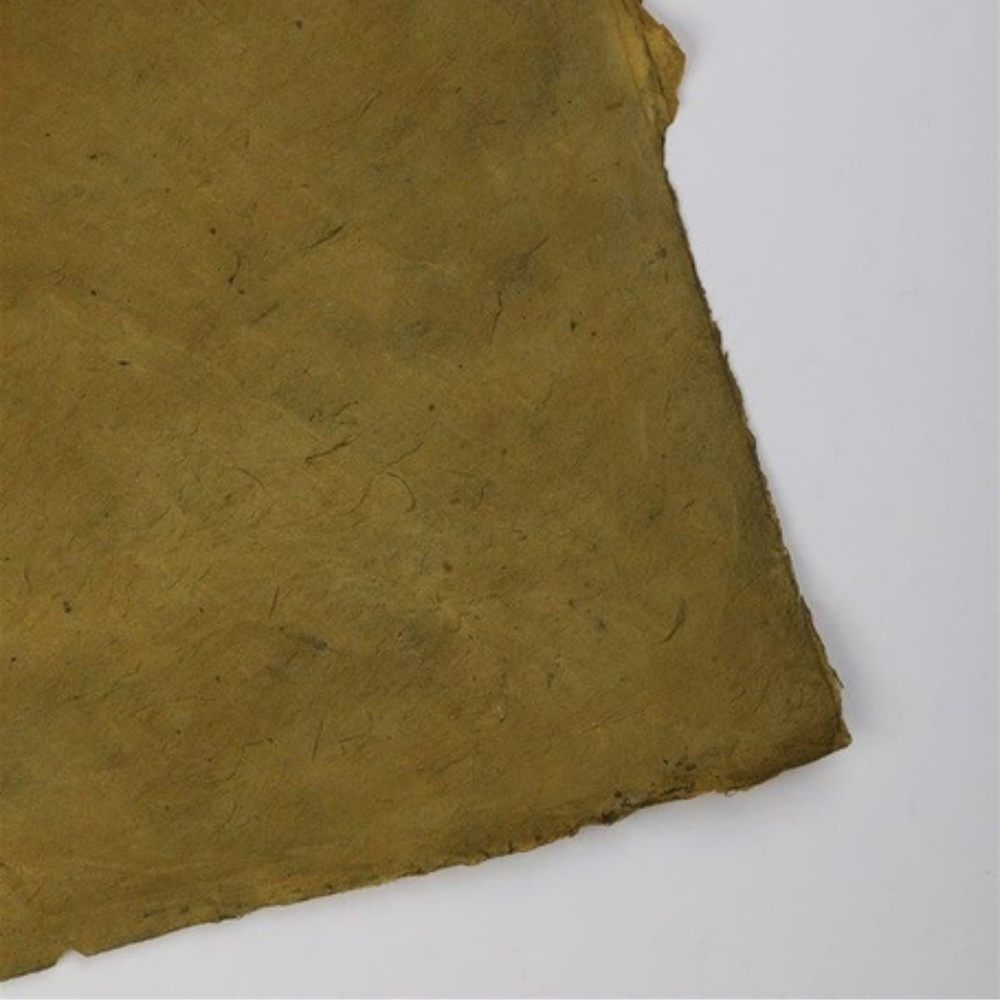 El Yapımı Nepal Kağıdı 59 Olive Green