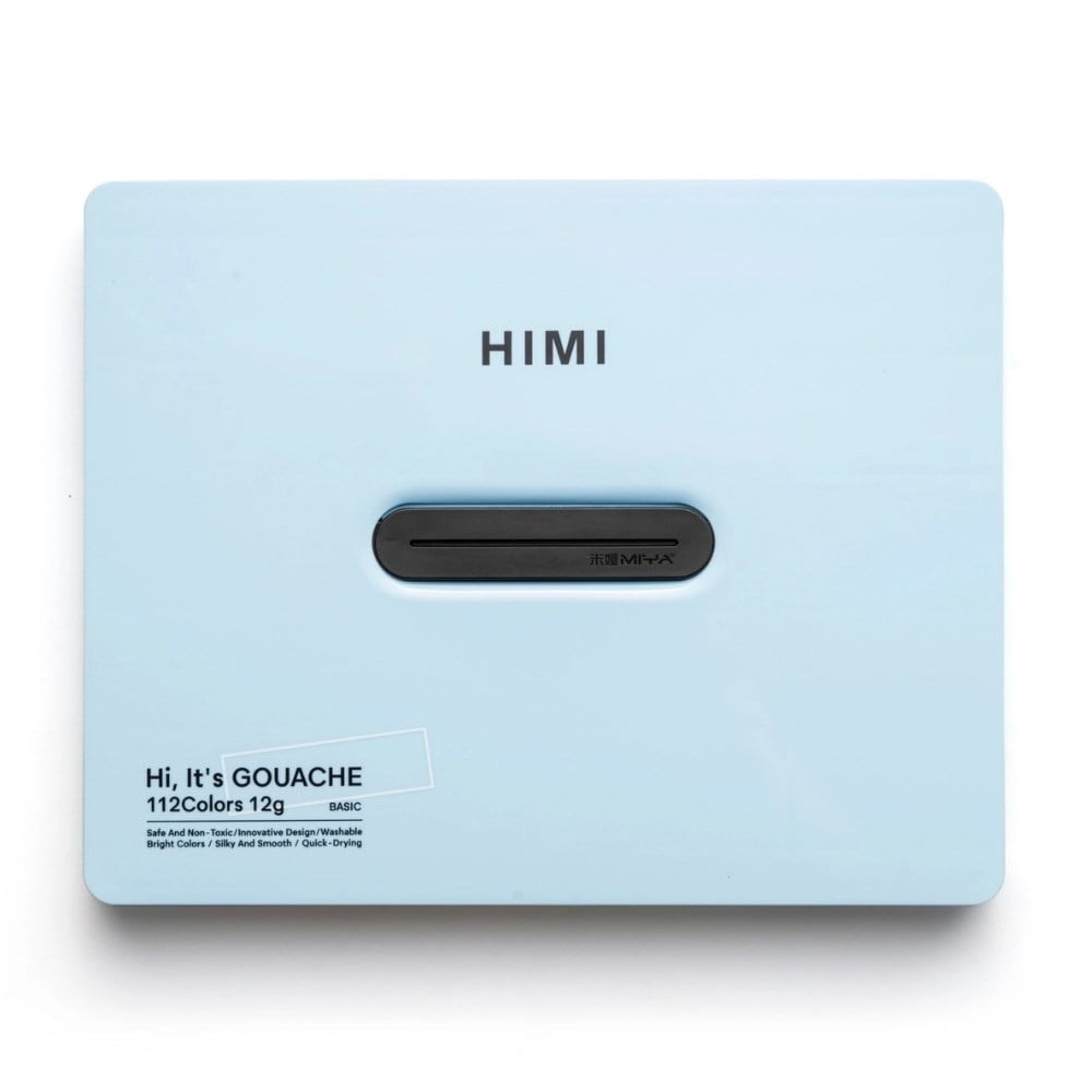 Himi Guaj Boya Seti Twin Cup 112 Renk x 12 gr Ice Blue Case