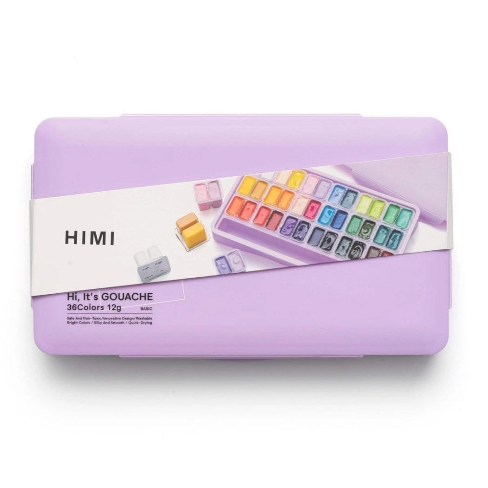 Himi Twin Cup Guaj Boya Seti 36 Renk