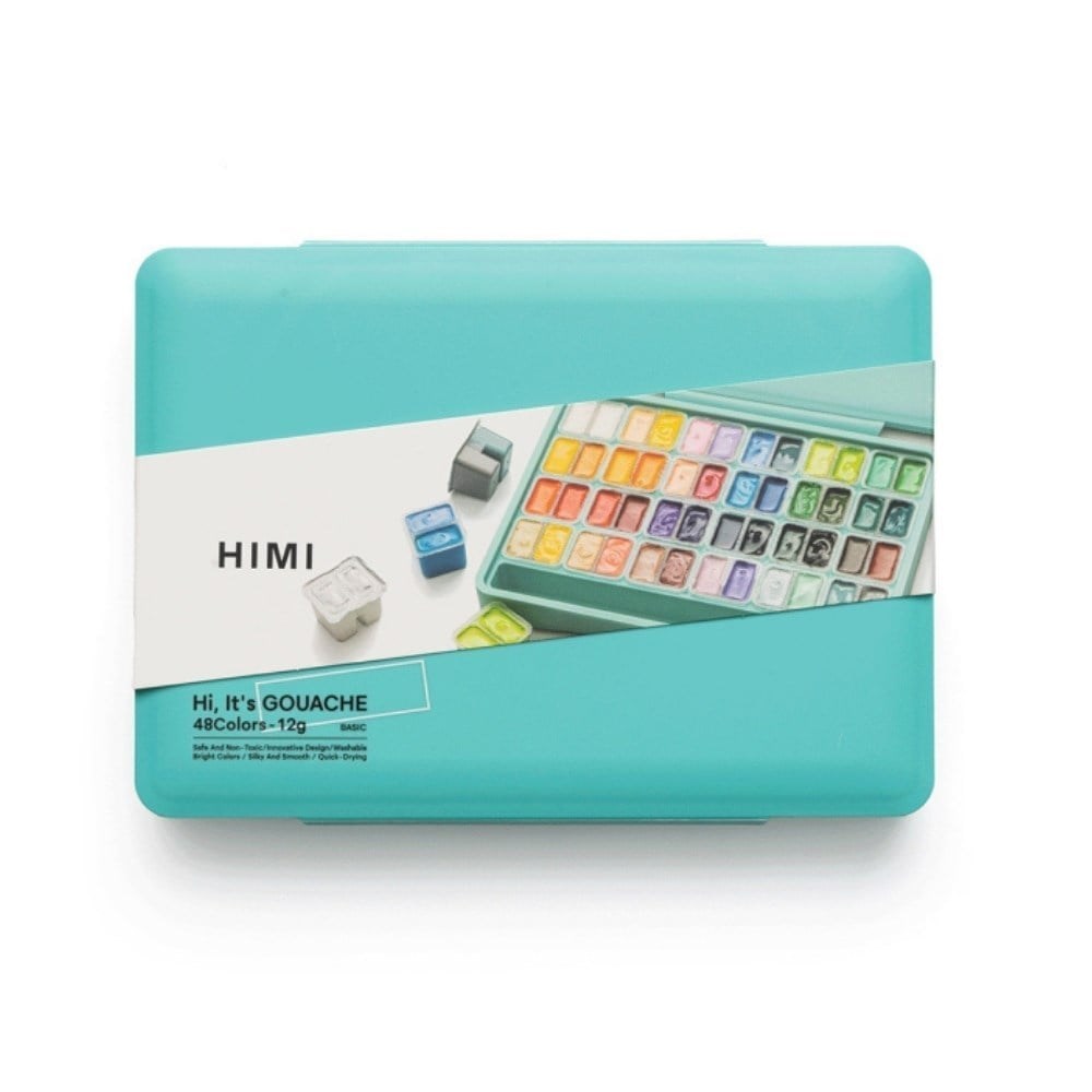 Himi Twin Cup Guaj Boya Seti 48 Renk