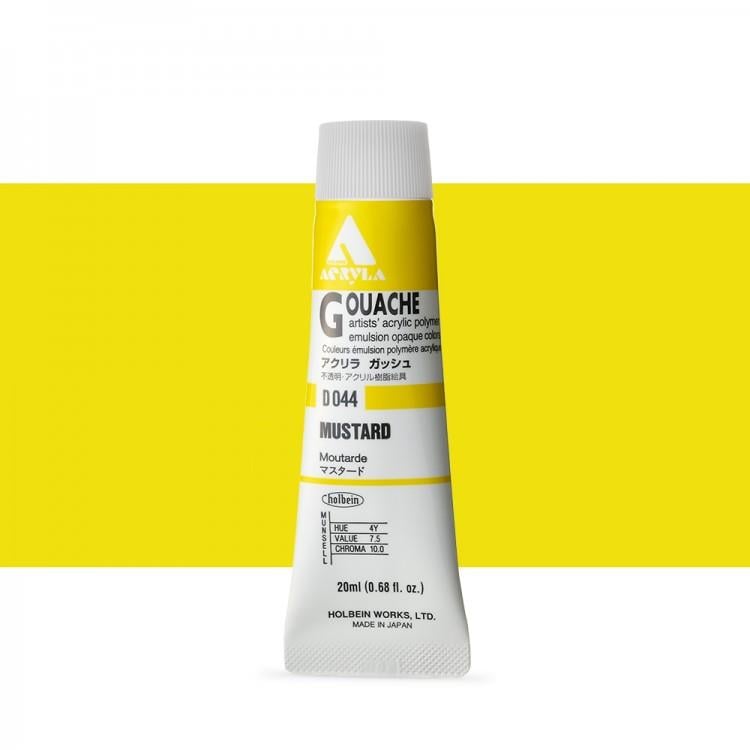 Holbein Akrilik Guaj 20 ml D044 Mustard