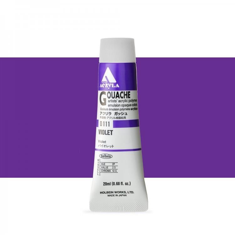 Holbein Akrilik Guaj 20 ml D111 Violet