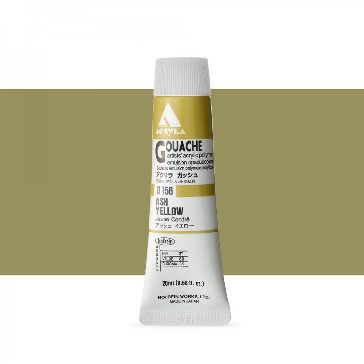 Holbein Akrilik Guaj 20 ml D156 Ash Yellow