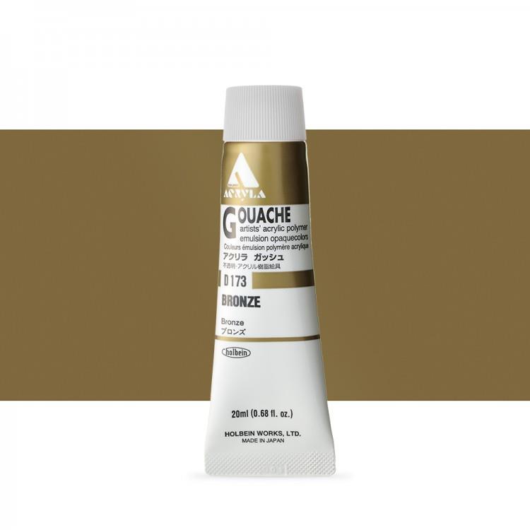 Holbein Akrilik Guaj 20 ml D173 Bronze
