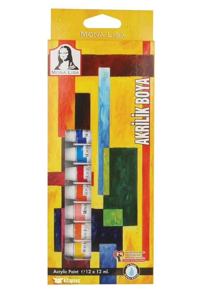 Monalisa Akrilik Boya 12x12 ml Tüp