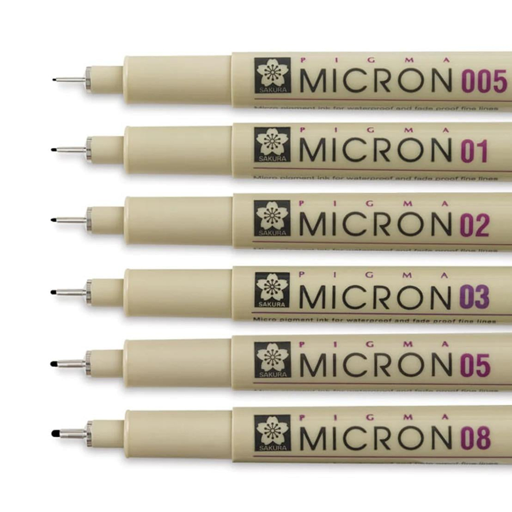 Sakura Micron Kalem Teknik Çizim Kalemleri