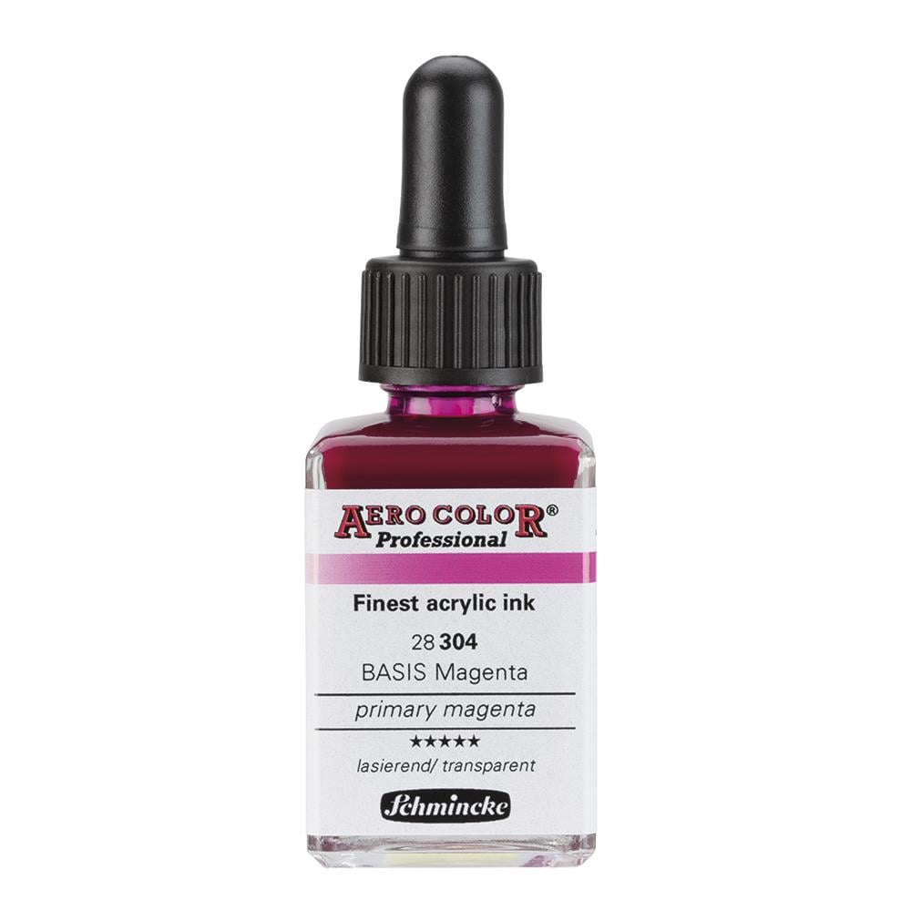 Schmincke Aero Color Akrilik Mürekkep 28 ml 304 Primary Magenta