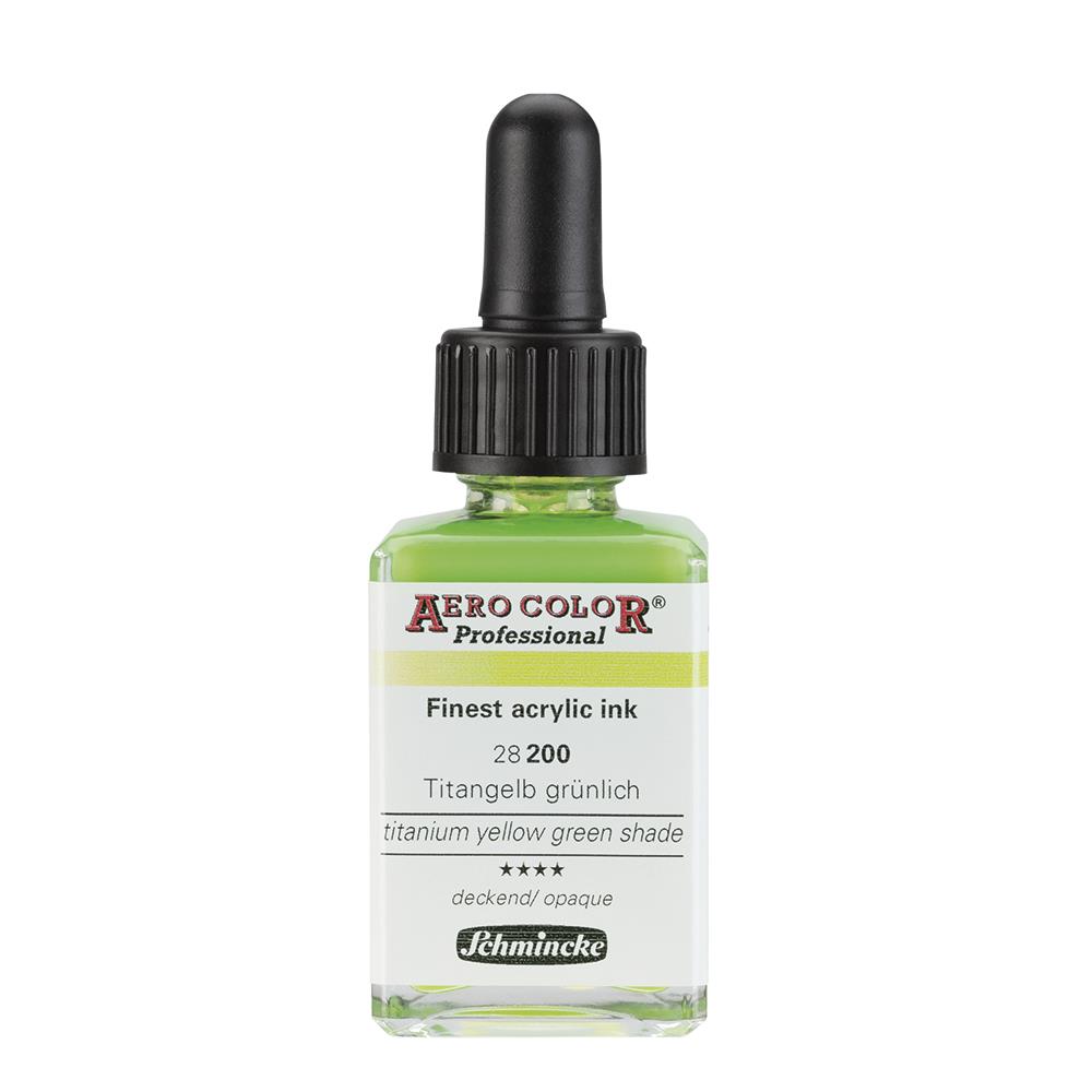 Schmincke Aero Color Akrilik Mürekkep 28 ml 200 Titanium Yellow G