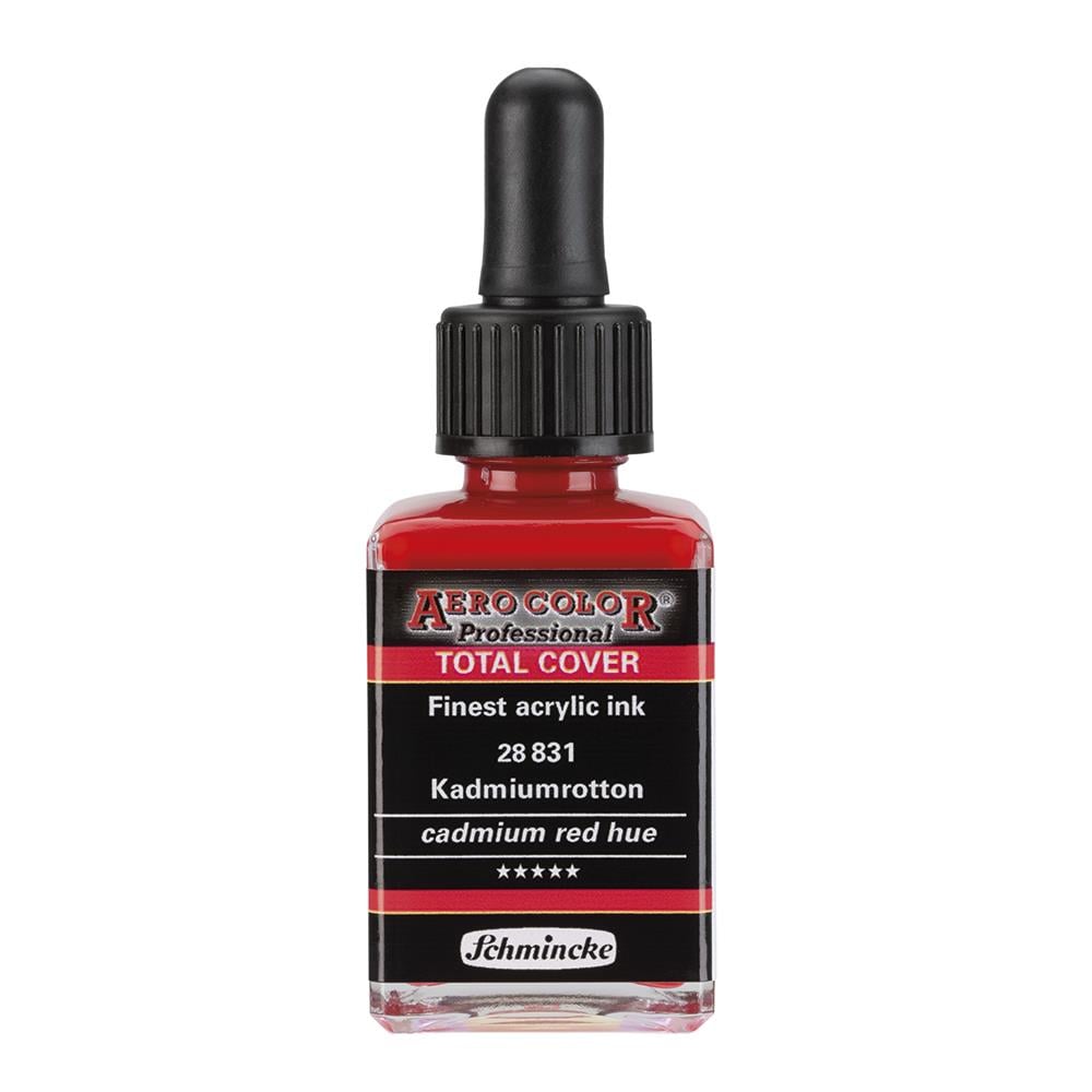 Schmincke Aero Color Akrilik Mürekkep 28 ml 831 Cadmium Red Hue