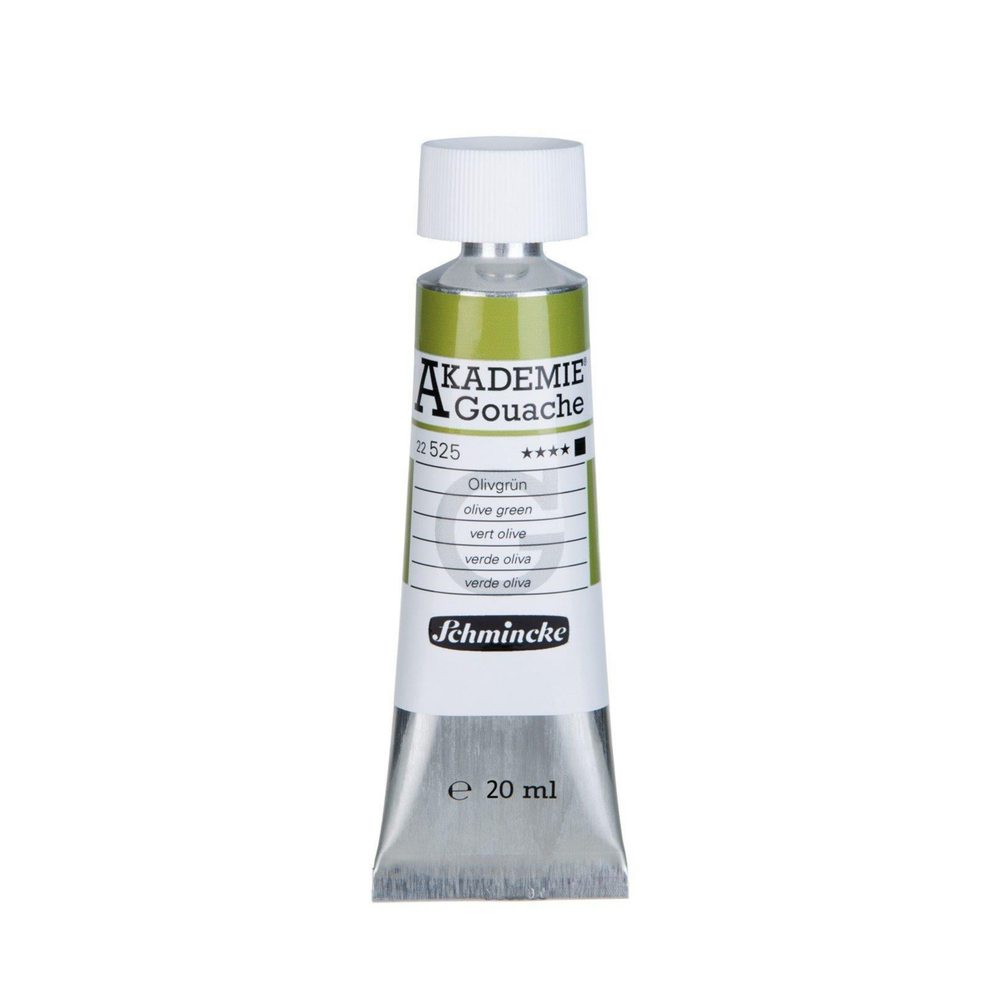Schmincke Akademie Guaj Boya 20 ml 525 Olive Green