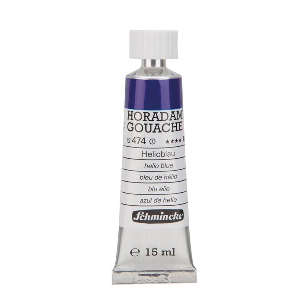 Schmincke Horadam Gouache Artist Guaj Boya 15 ml 474 Helio Blue S