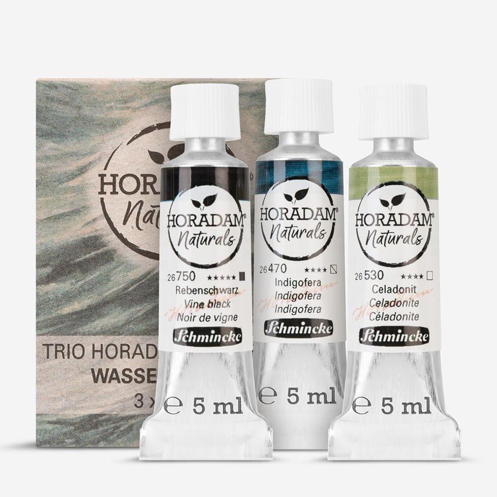 Schmincke Horadam Naturals Vegan Suluboya Seti Water 3x5 ml