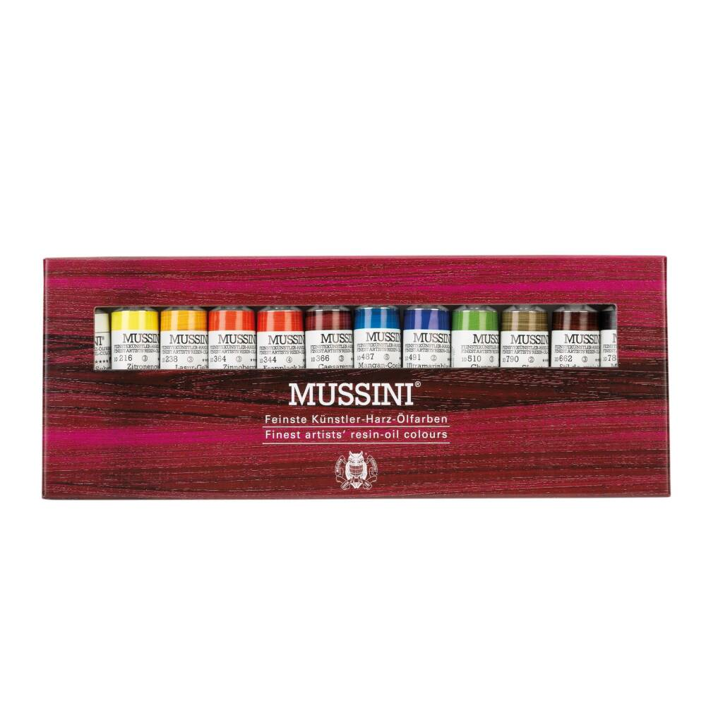 Schmincke Mussini Yağlı Boya Seti 12 x 15 ml Tüp