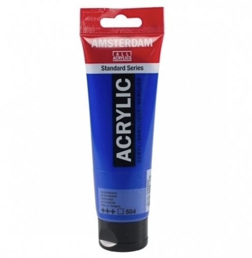 Talens Amsterdam Akrilik Boya 120ml 504 Ultramarine