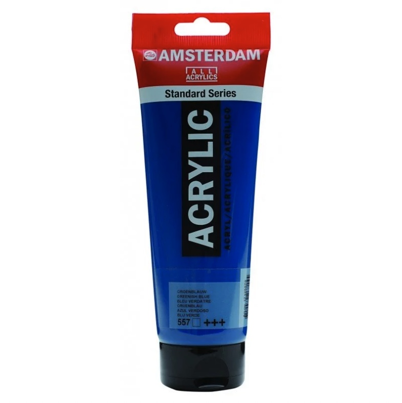 Talens Amsterdam Akrilik Boya 120ml 557 Greenish Blue