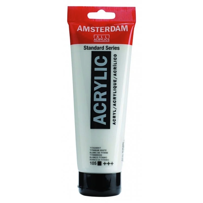 Talens Amsterdam Amsterdam Akrilik Boya 120ml 105 Titanium White