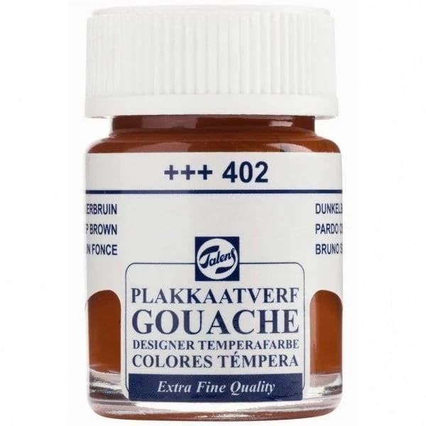 Talens Guaj Boya 16 ml 402 Deep Brown