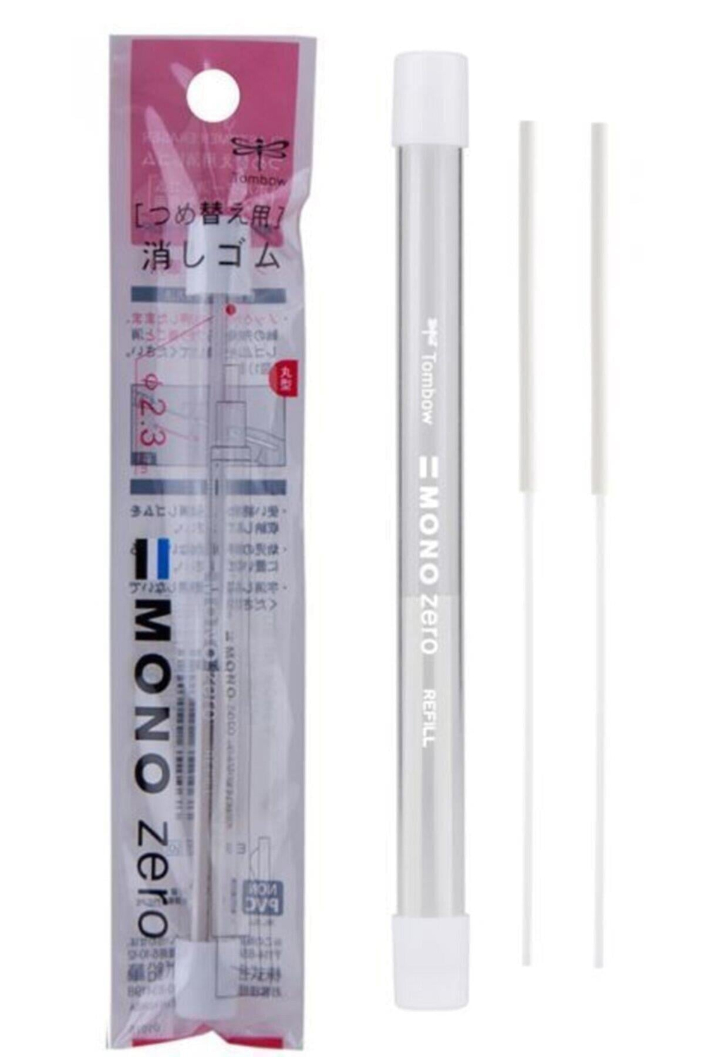 Tombow Mono Zero Kalem Silgi 2'li Yuvarlak Yedek Uç 2.3 mm