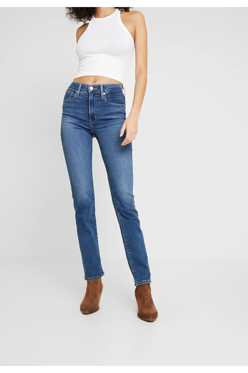 ® 724 Yüksek Bel Düz - Kot Pantolon