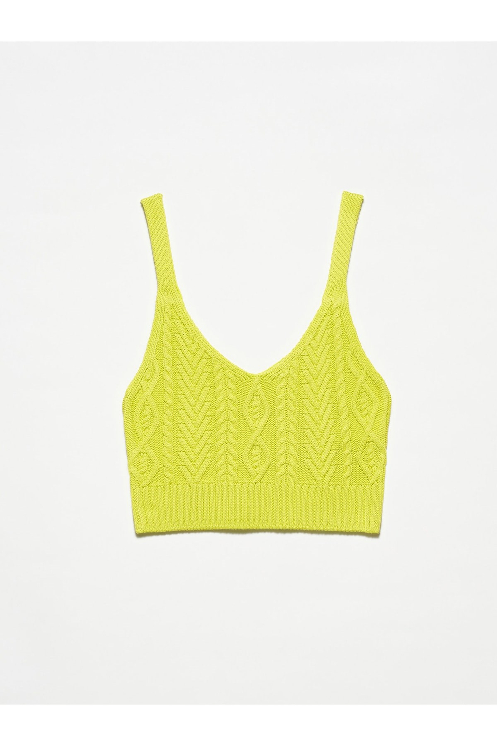 10180 Askılı Triko Atlet-lime