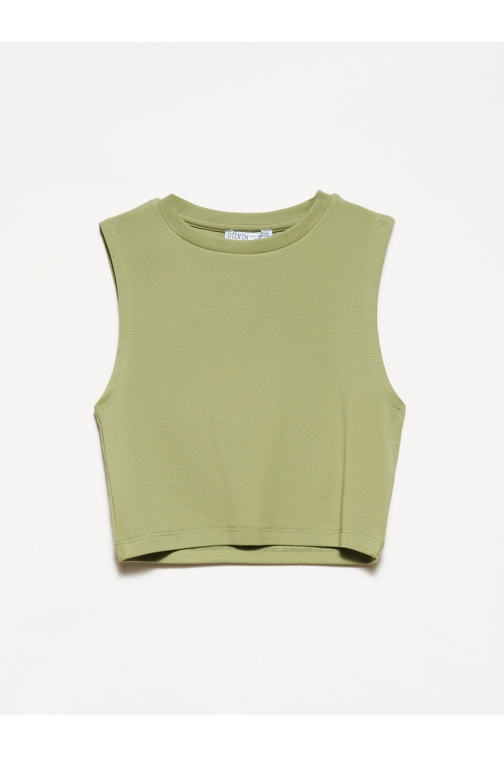 30125 Crop Top-Çağla