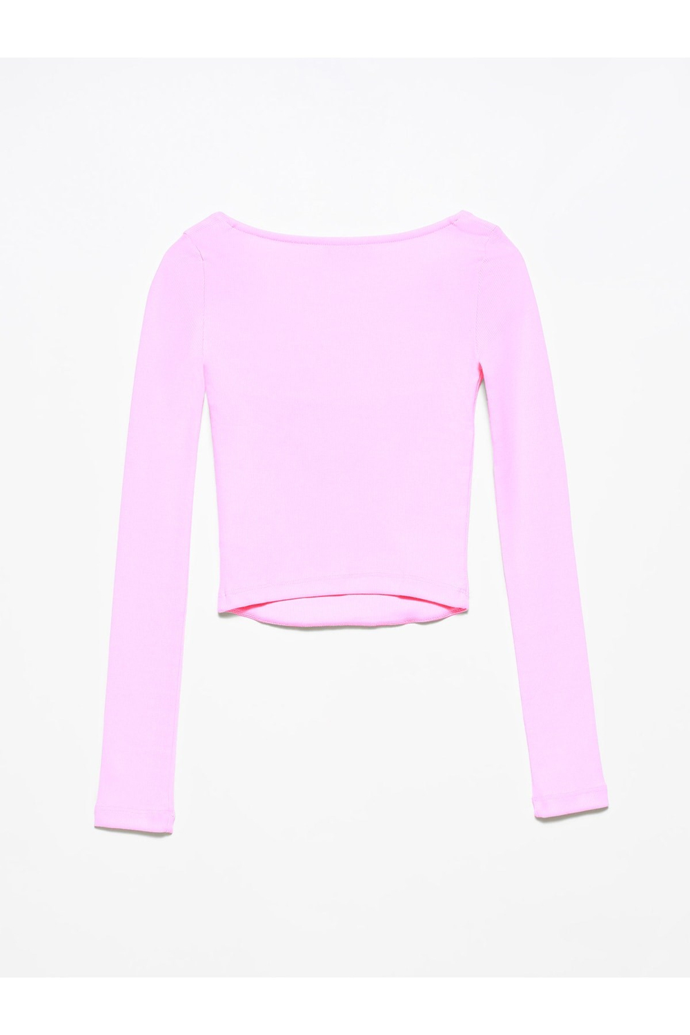 3700 Fitilli Uzun Kollu Top-açık Pembe