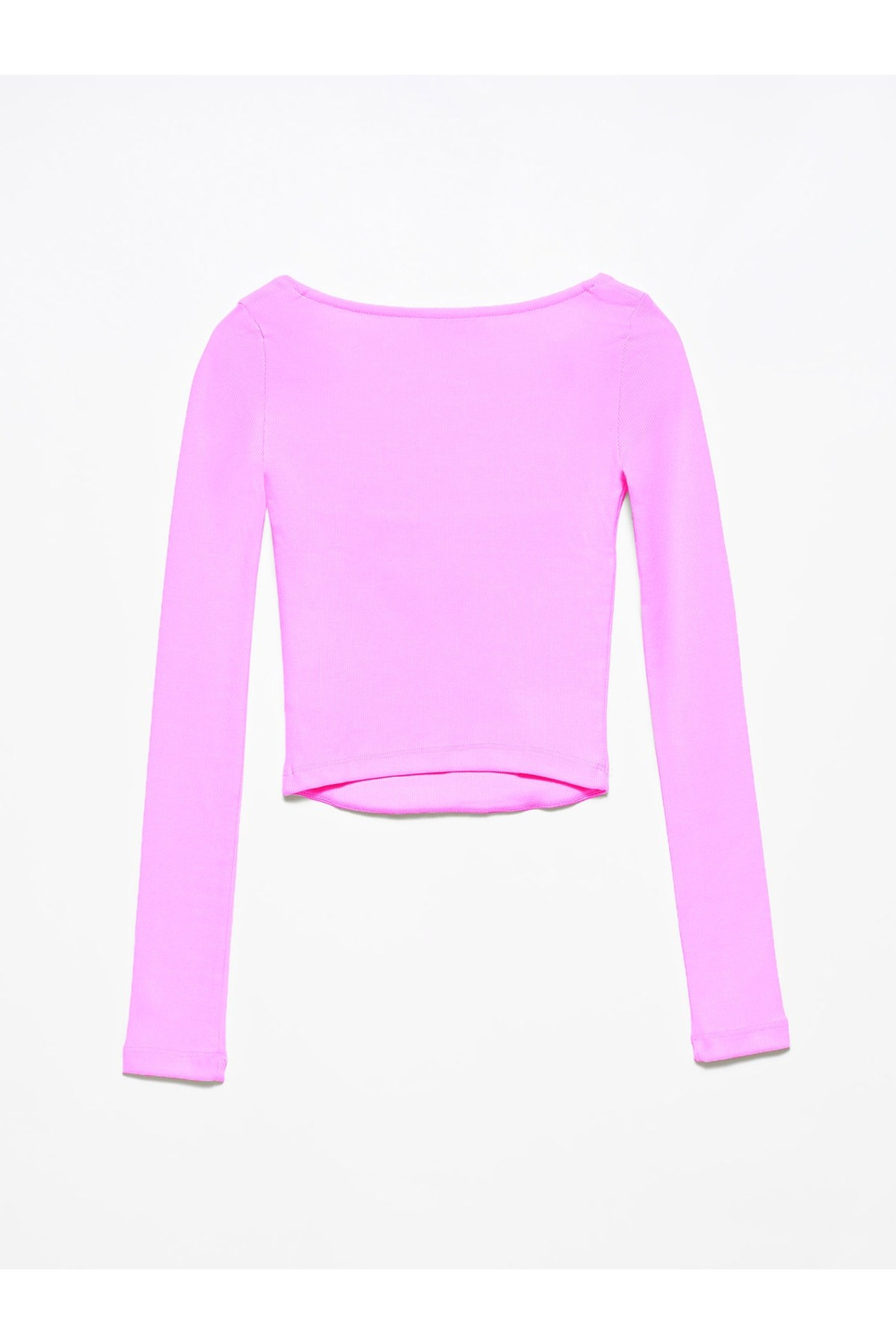 3700 Pembee Fitilli Uzun Kollu Top